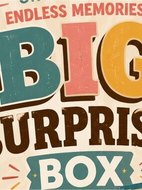 Vintage,retro,antique surprise box